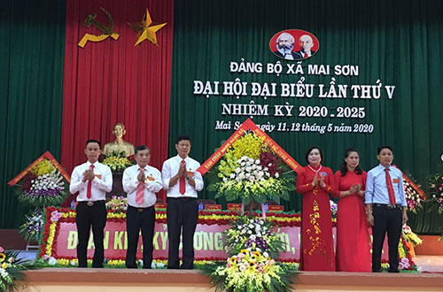 Đại hội đại biểu Đảng bộ xã Mai Sơn lần thứ V, nhiệm kỳ 2020-2025