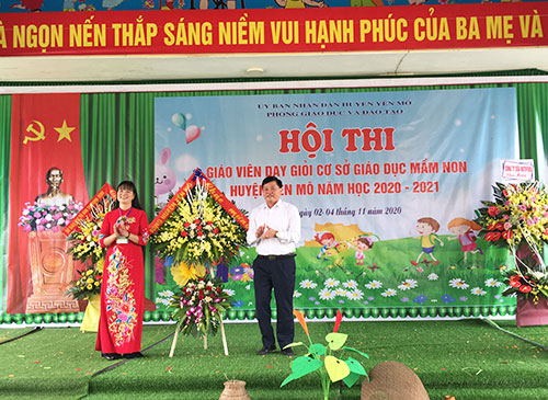 Khai mạc Hội thi giáo viên dạy giỏi bậc mầm non, năm học 2020- 2021