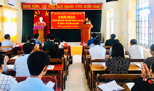 Khai mạc lớp Bồi dưỡng kiến thức quốc phòng và an ninh đối tượng 4