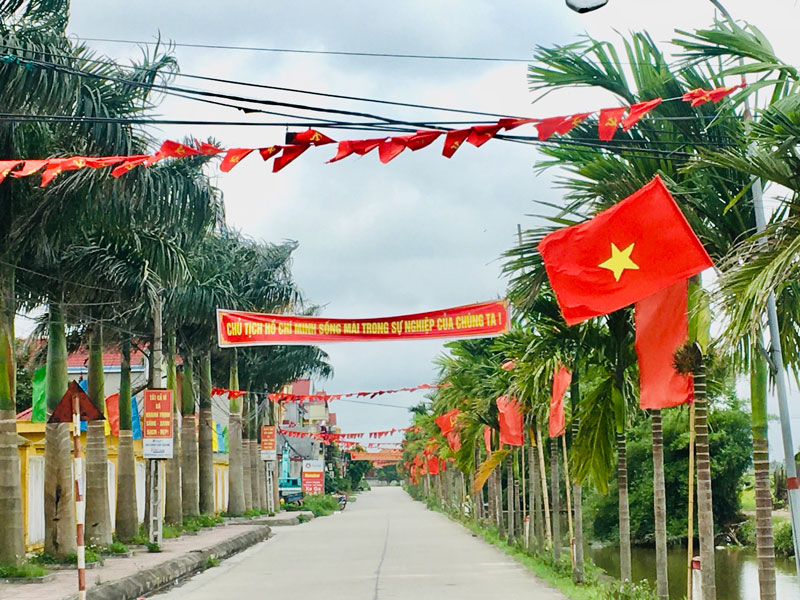 Yên Mô đẩy mạnh công tác tuyên truyền trực quan, tạo không khí phấn khởi trong nhân dân hướng về ngày bầu cử