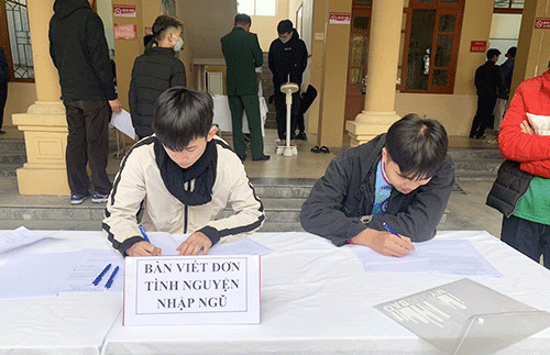 Yên Mô, sẵn sàng cho ngày hội tòng quân năm 2023