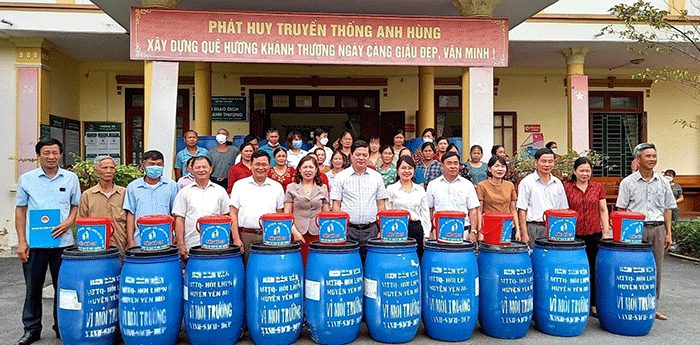 Hội LHPN xã Khánh Thượng phát huy vai trò, trách nhiệm trong công tác xây dựng Nông thôn mới nâng cao