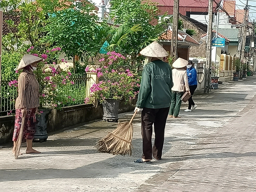 Yên Từ quan tâm bảo vệ môi trường, tạo cảnh quan xanh, sạch đẹp